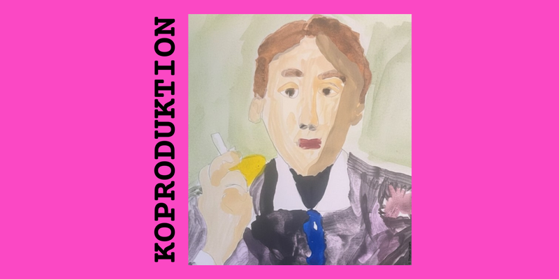 "Dorian Gray in bright colours", nach Oscar Wilde