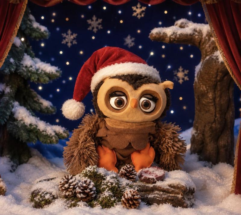 Die kleine Eule feiert Weihnachten