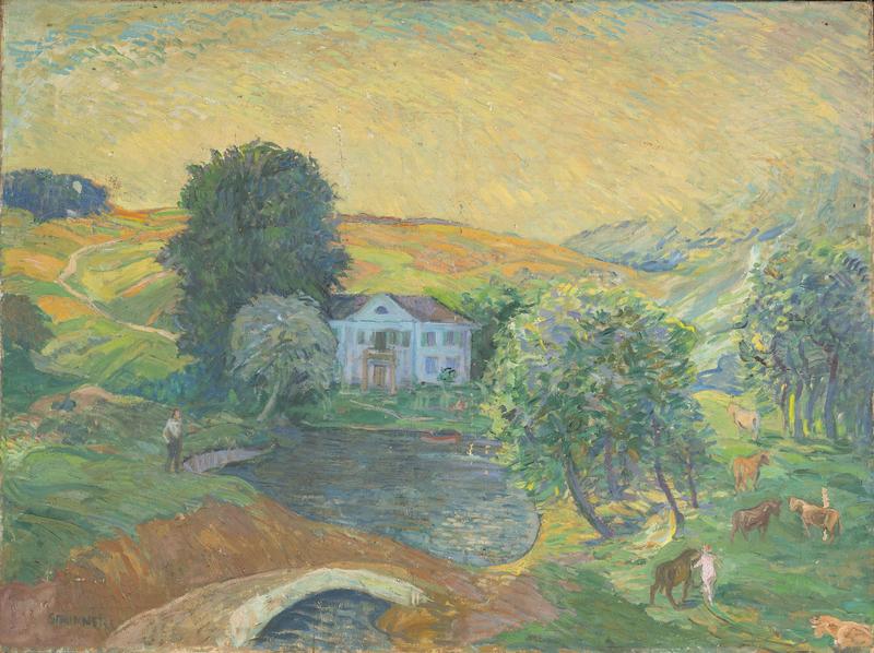 Adolf Schinnerer: Sommerlandschaft 1928