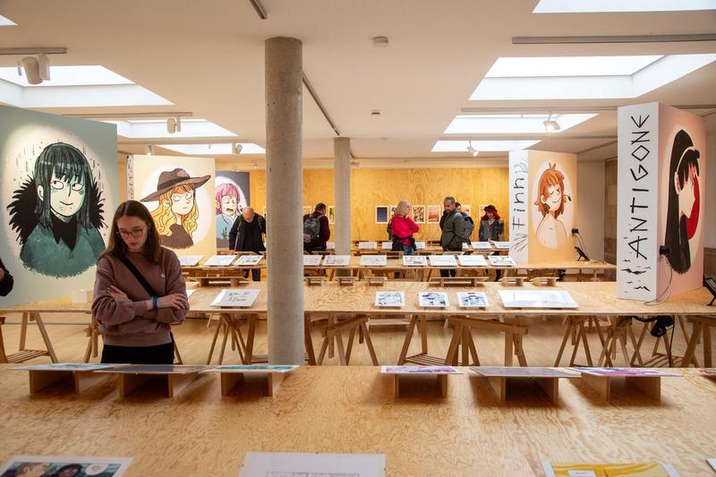 Ausstellung 2024, Fangirl Fantasy – Olivia Viewegs Comicwelten