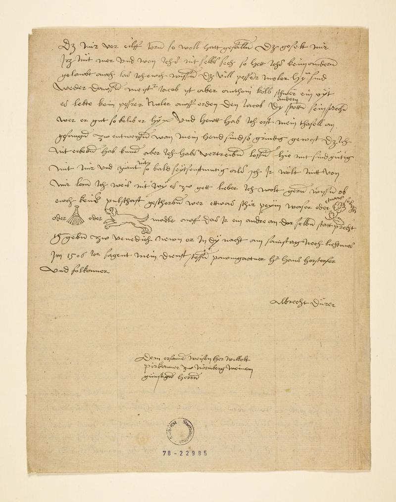 Dürerhaus: Briefe aus Venedig