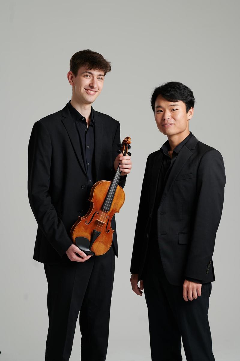 Duo Johannes Rosenberg und Seunghun Shin