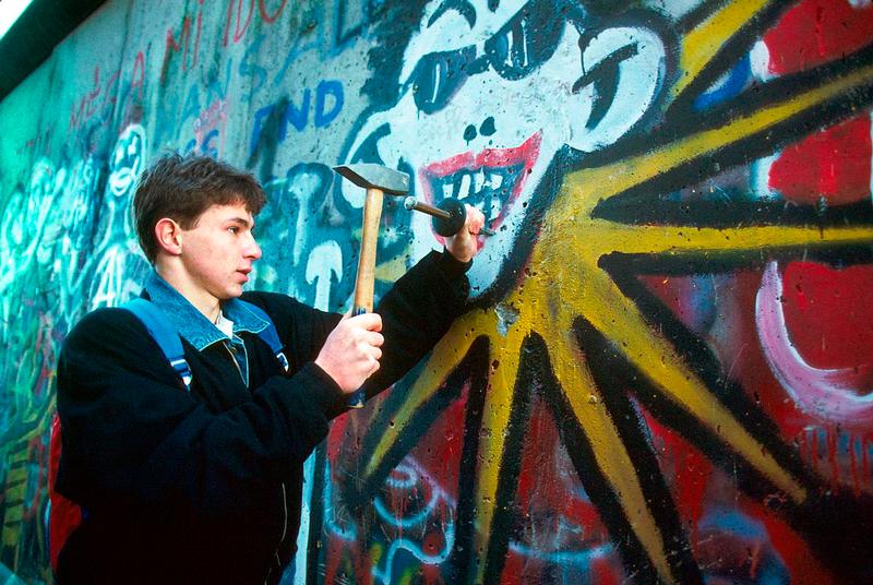 Mauerspecht, Berlin, 1989