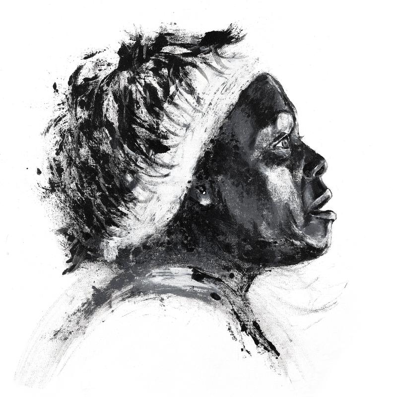GEDOK-Ausstellung: Porträt Wangari Maathai von Christine Hagner