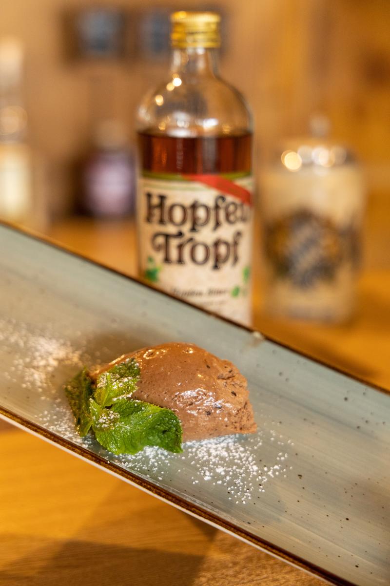 Hopfenwochen: Kleedorf - Mousse mit Hopfentropf
