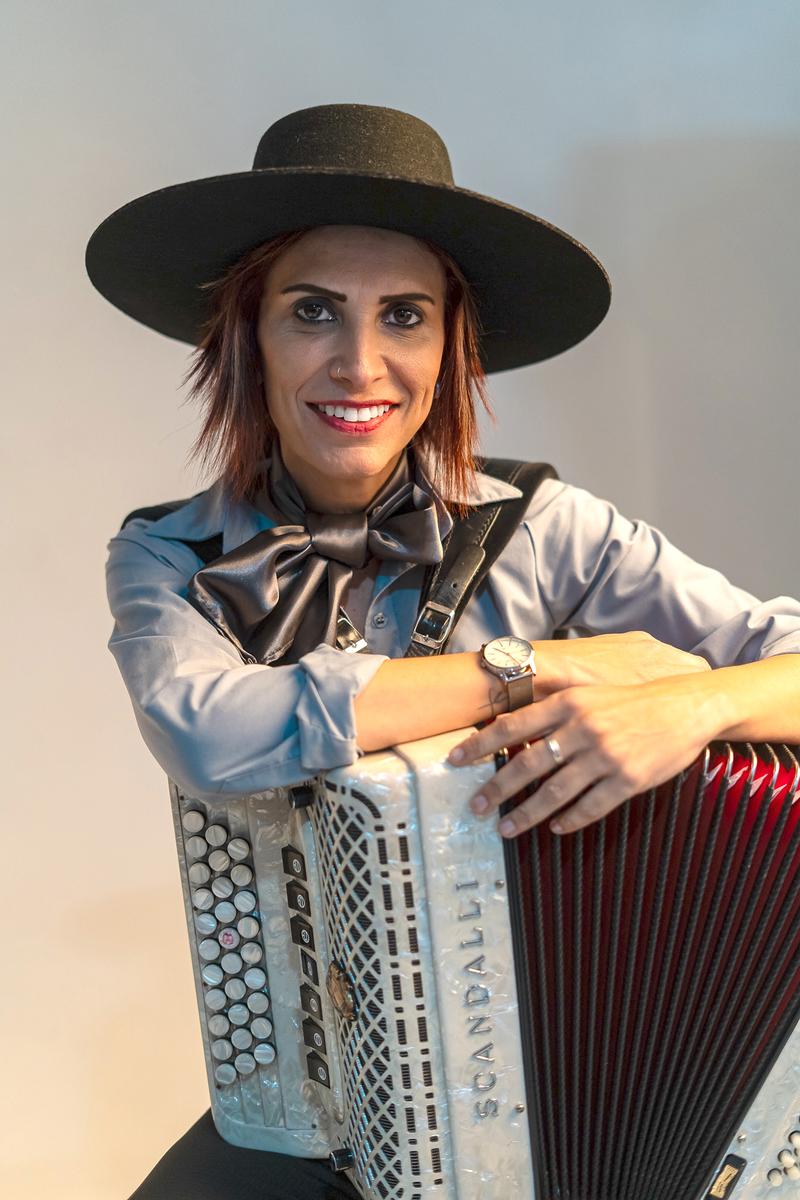 Adriane de Los Santos ist Teil des Lineups des diesjährigen internationalen Akkordeon-Festivals