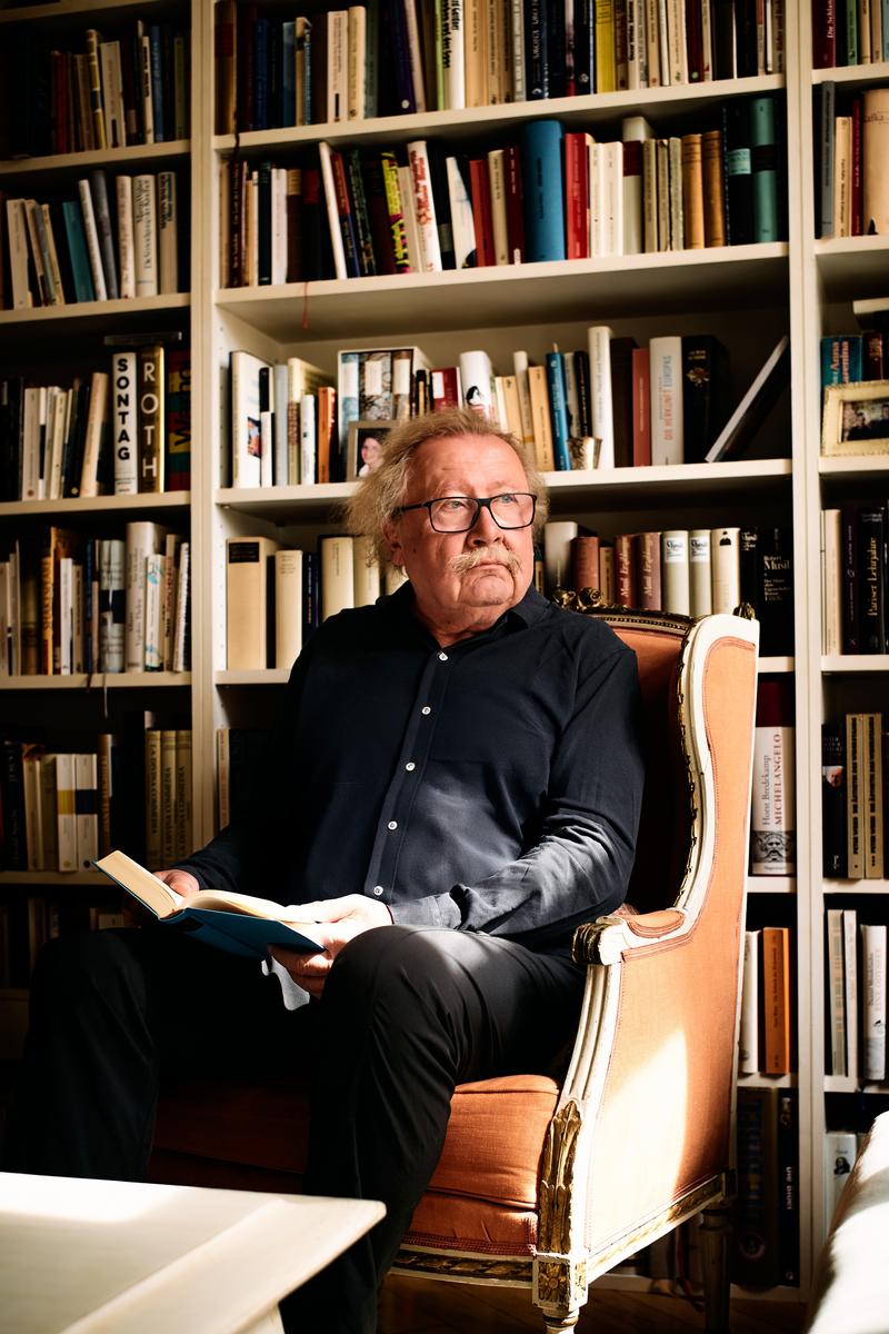 Der Autor Peter Sloterdijk in Fürth