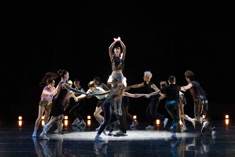 Öffentliche Probe: "Les Ballets actuels", Choreographien von Richard Siegal, Kirsten Wicklund und Justin Peck (Premiere am 2.5.)