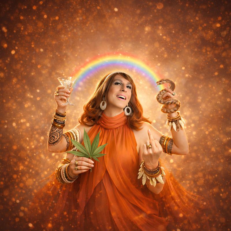 Roman Söllner: „Von wegen Gott - es ist Frau Ursula!“, im Rahmen der CSD Pride Weeks