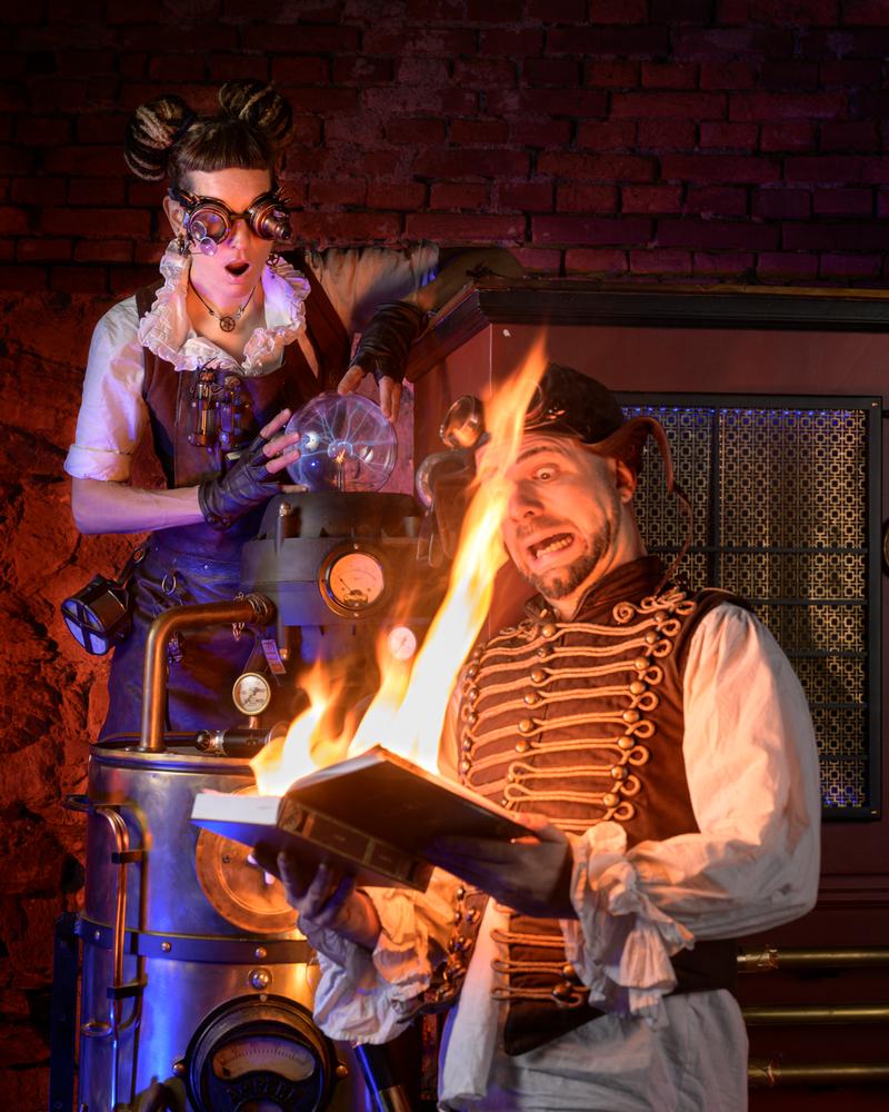 Zirkart Festival Forchheim: Feuer-Artistik mit Tesladrom